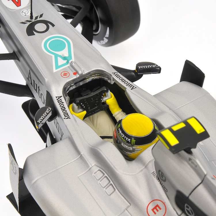 Mercedes W01 nº 4 Nico Rosberg (2010) Minichamps 110100004 1/18 