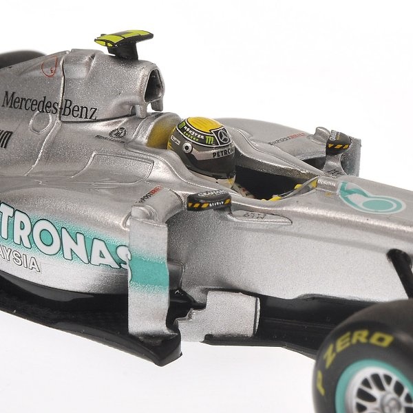 Mercedes W02 nº 8 Nico Rosberg (2011) Minichamps 410110008 1/43 