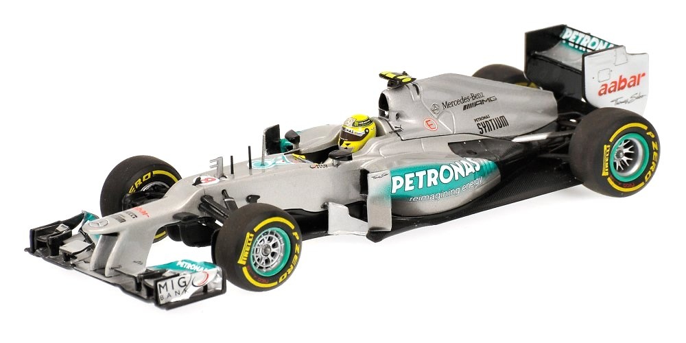 Minicahmps 410120008 Mercedes W03 nº 8 Nico Rosberg (2012) Minichamps 1:43