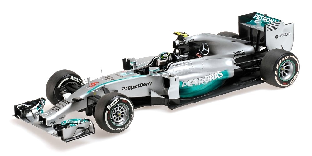 Mercedes W05 nº 6 Nico Rosberg (2014) Minichamps 110140006 1:18 