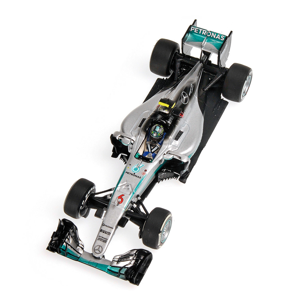 Mercedes W07 nº6 Nico Rosberg (2016) Minichamps 410160006 1:43 