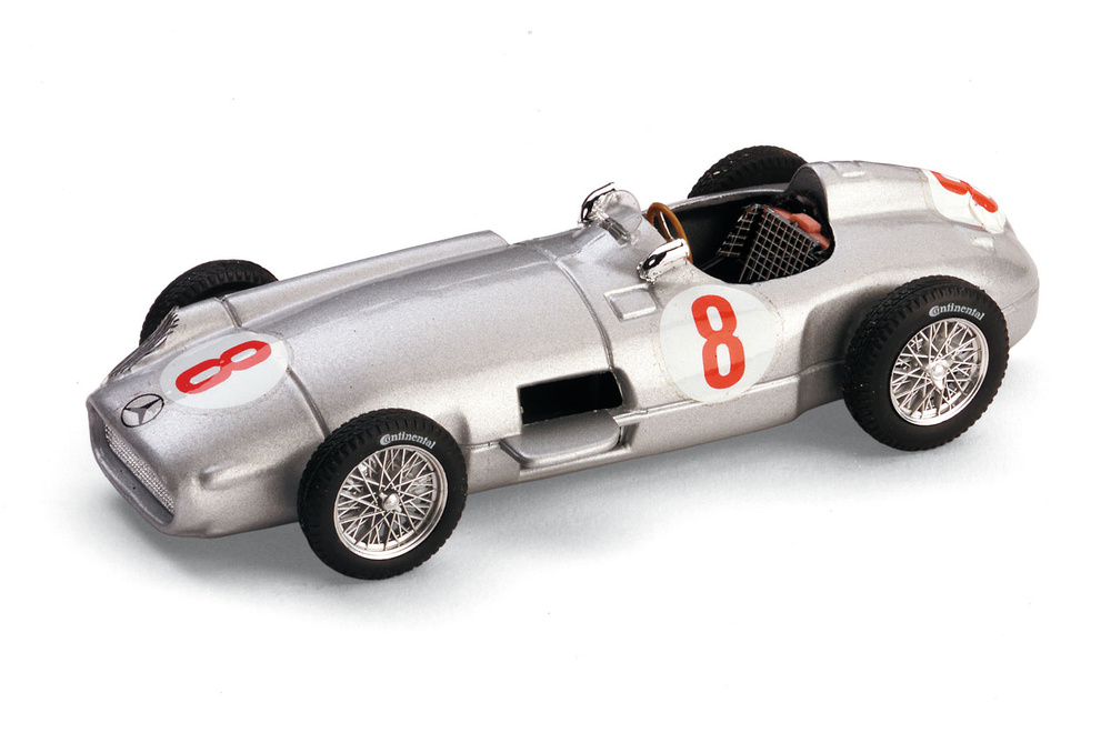 Brumm Miniature voiture Formule 1 F1 auto 1:43 Brumm Mercedes W196 Fangio Gp diecast 