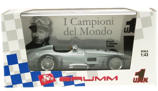 Mercedes W196 Juan Manuel Fangio (1955) Brumm UAN-B9906 1/43 