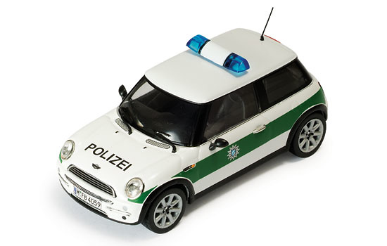 Mini Cooper (2002) Policia Alemana Ixo MOC057 1/43 