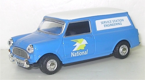 Mini Van National Service Station Oxford MV021 1/43 