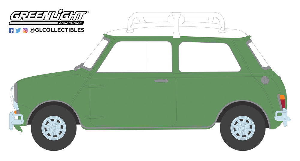 Austin Mini Cooper S (1965) Greenlight 47080A 1/64 
