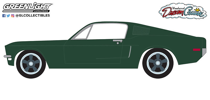 Shelby GT500 (1967) Greenlight 37280F 1/64 