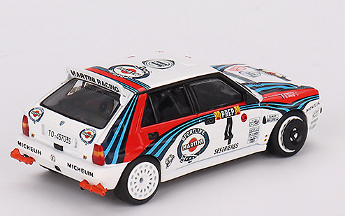Lancia Delta HF Integrale Evoluzione n. 4 vencedor Rally Monte Carlo D. Auriol - B. Occelli (1992) TSM 1/64 