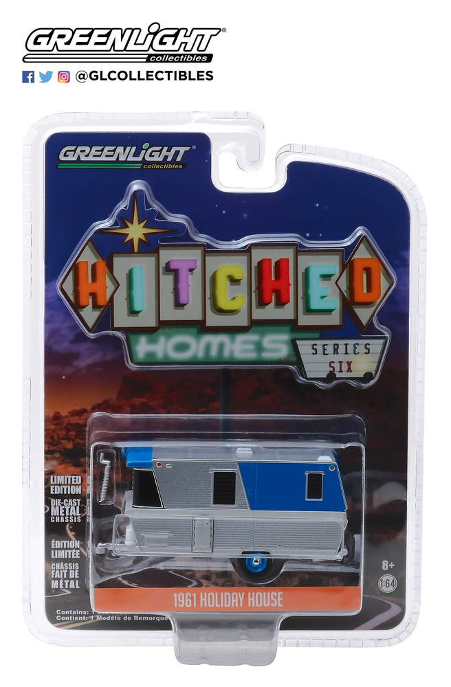 Remolque Holiday House (1961) Greenlight 34060C 1/64 