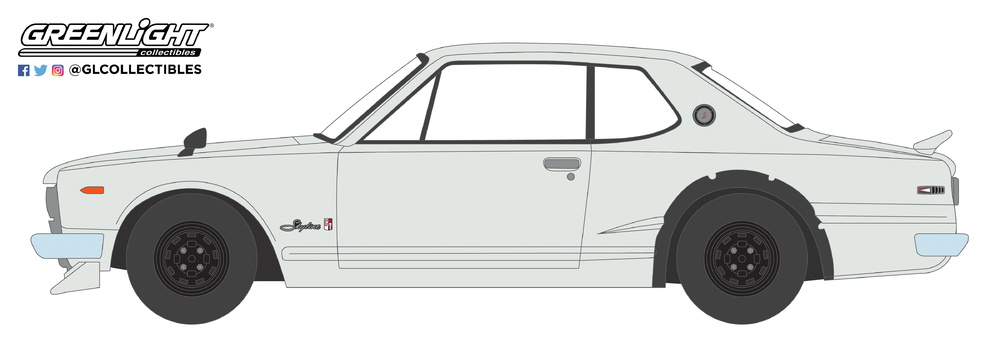 Nissan Skyline 2000 GT-R (1971) 47020B Greenlight 1/64 