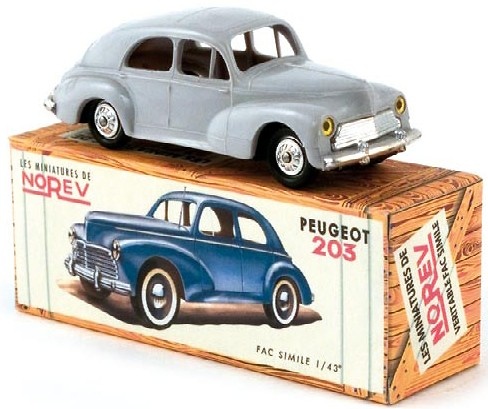 Peugeot 203 (1950) Norev 472310 1/43 
