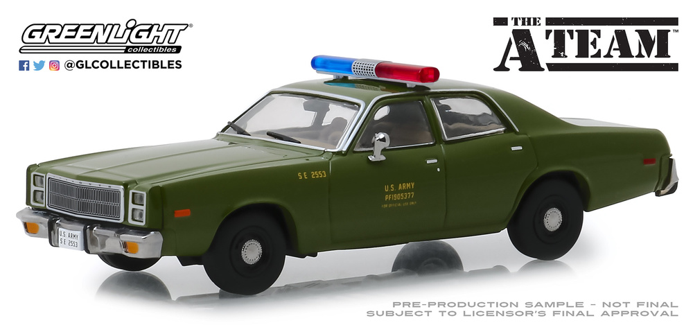Plymouth Fury 1977 U.S. Policía 