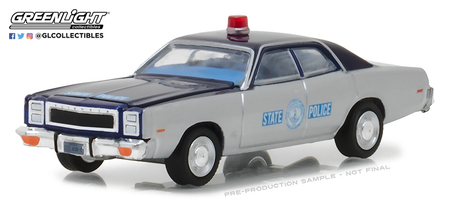 Plymouth Fury - Virginia State Police (1978) Greenlight 42830C 1/64 