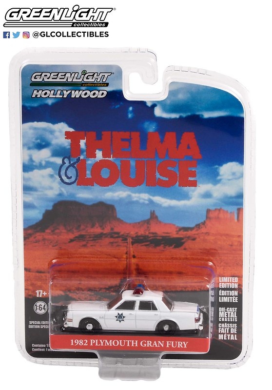 44945-C | 1:64 Hollywood Special Edition - Thelma & Louise (1991) - 1982 Plymouth Gran Fury - Arizona Highway Patrol Solid Pack 
