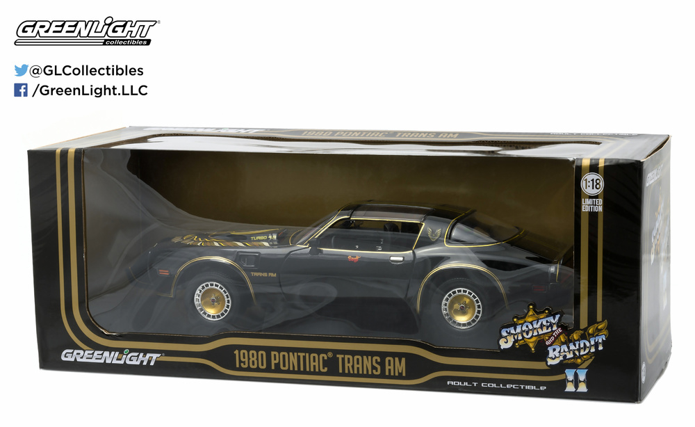 1980 pontiac trans am /"smokey /& the Bandit II *** GreenLight 1:64 OVP