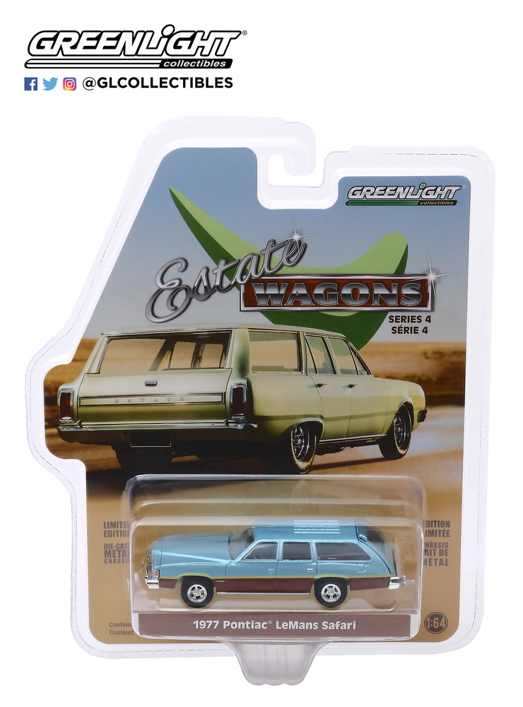 Pontiac LeMans Safari Wagon (1977) Greenlight 29970D 1/64 