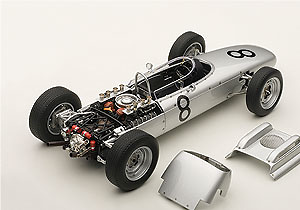 Porsche 804 F1 GP. Alemania nº 8 Jo Bonnier (1962) Autoart 86272 1:18 
