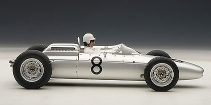 Porsche 804 F1 GP. Alemania nº 8 Jo Bonnier (1962) Autoart 86274 1:18 