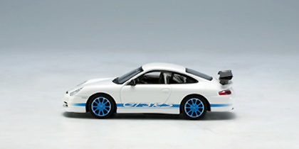 Porsche 911 GT3 RS llantas azules (2004) Autoart 28032 1/64 