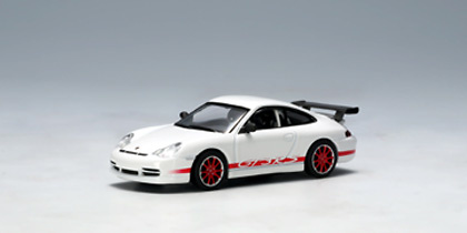 Porsche 911 GT3 RS llantas rojas (2004) Autoart 28031 1/64 