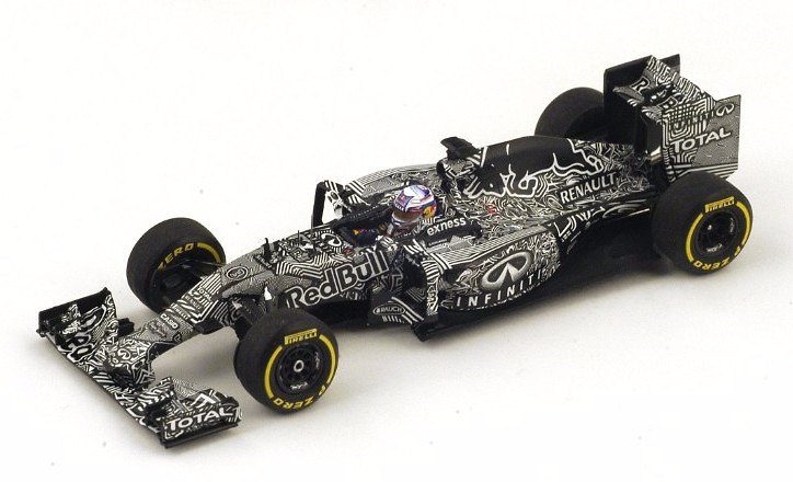 Red Bull RB11 Test Car Daniel Ricciardo (2015) Spark S4620 1:43 