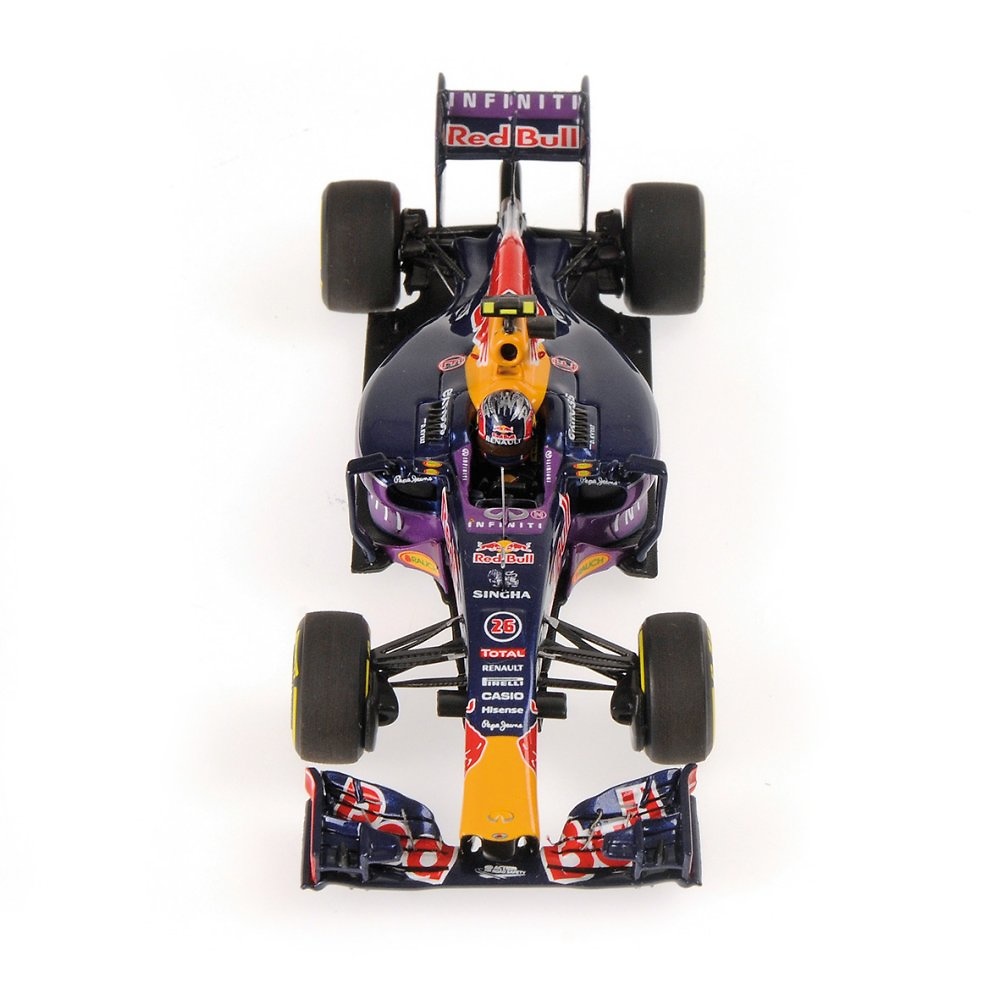 Red Bull RB11 nº 3 Daniil Kvyat (2015) Minichamps 417150026 1:43 