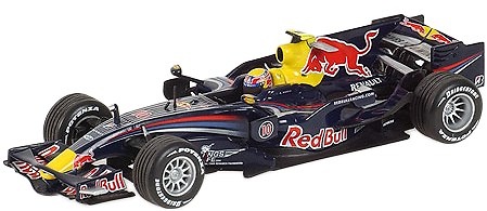 Red Bull RB4 nº 10 Mark Webber (2008) Minichamps 1/43 