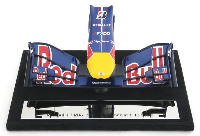 Red Bull RB6 Frontal del Monoplaza (2010) Amalgam M5417 1/12 