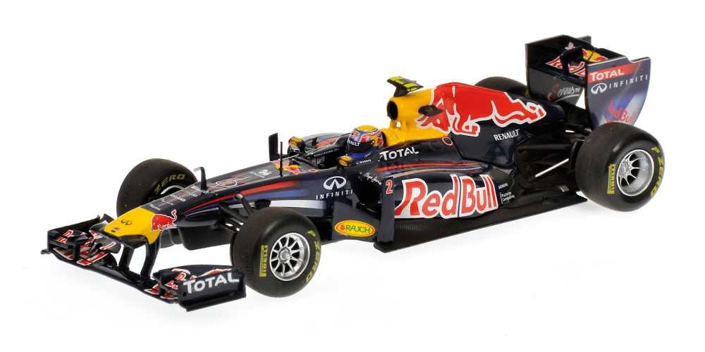 Red Bull RB7 nº 2 Mark Weber (2011) Minichamps 410110002 1/43 