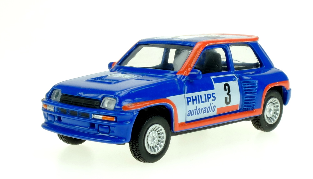 Renault 5 Turbo nº 3 Rally Tour de Corse (1985) Norev 311647 1/64 