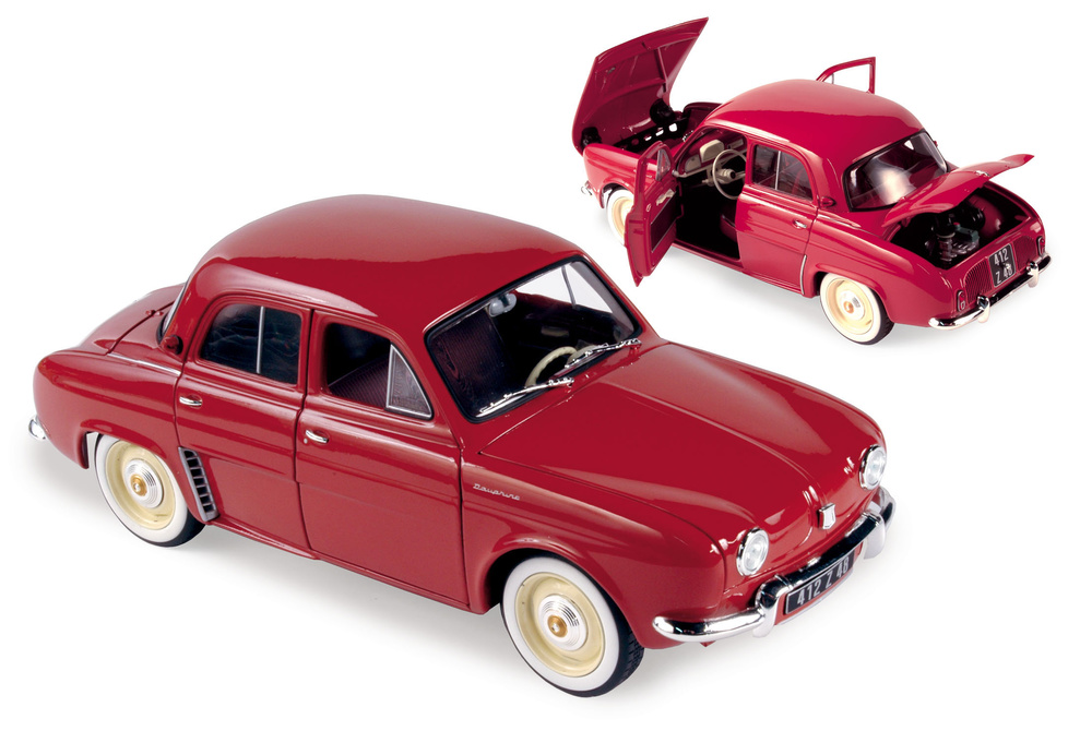 Norev 185163 Renault Dauphine (1958) Norev 1/18 Color Rojo