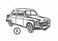 Seat 1400 A (1954) Mini-Cars 2 1/87 