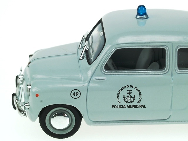 Seat 600 2A Policia Municipal Barcelona (1968) Solido S0014 1/43