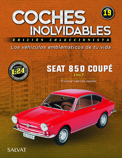 Seat 850 Coupé (1967) Salvat 1/24 
