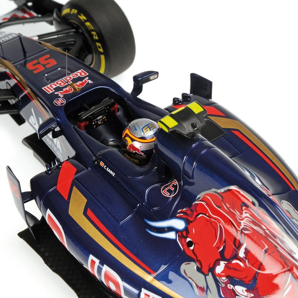 Toro Rosso STR10 nº 55 Carlos Sainz JR. (2015) Minichamps 117150055 1:18 