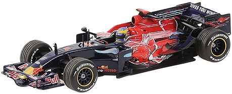 Toro Rosso STR3 nº 14 Sebastian Bourdais (2008) Minichamps 400080014 1/43 