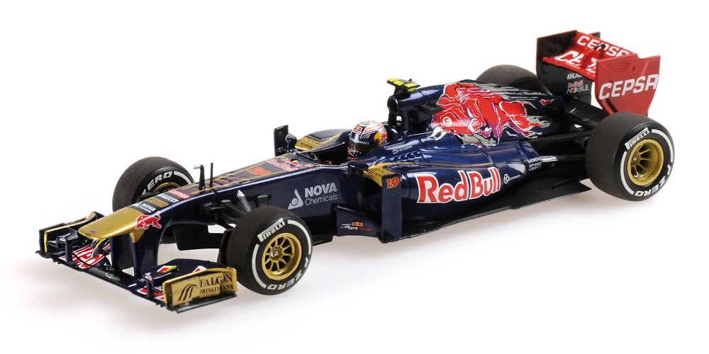 Toro Rosso STR8 nº 19 Daniel Ricciardo (2013) Minichamps 410130019 1:43 