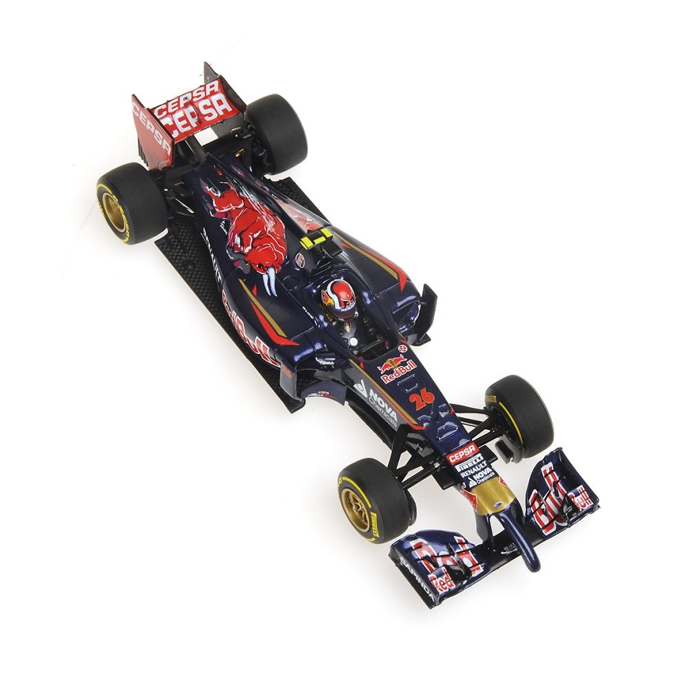 Toro Rosso STR9 nº 26 Danil Kvyat (2014) Minichamps 417140026 1:43 
