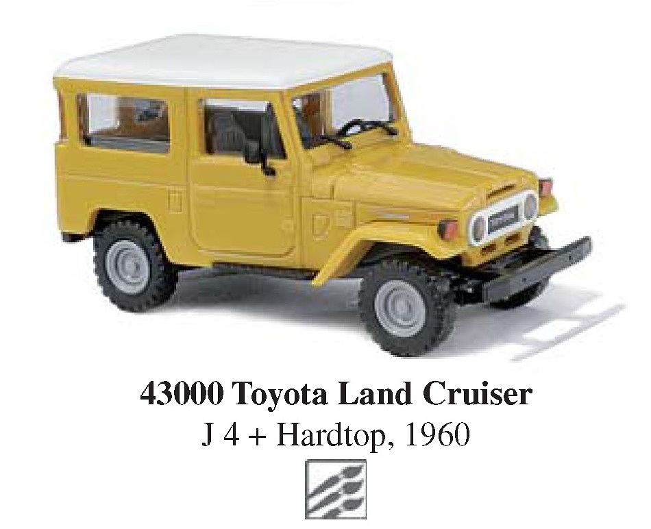 Toyota Land Cruiser J4 (1960) Busch 43000 1/87 