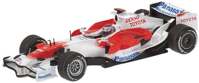 Toyota TF108 Showcar nº 11 Jarno Trulli (2008) Minichamps 400080081 1/43 