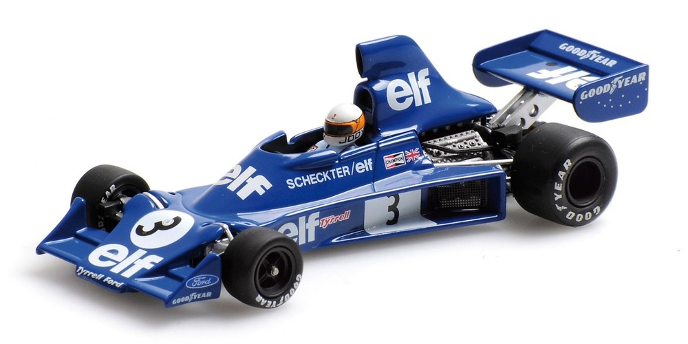 Tyrrell 007 nº 3 Jody Scheckter (1975) Minichamps 400750003 1/43 