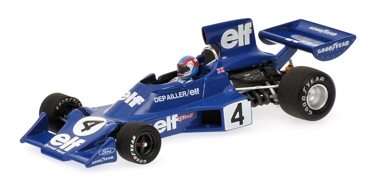 Tyrrell 007/2 nº 4 Patrick Depailler (1974) Minichamps 400740004 1/43 