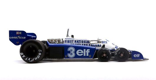 Tyrrell P34 GP. Bélgica nº 3 Ronnie Peterson (1977) True Scale TSM141808 1:18 