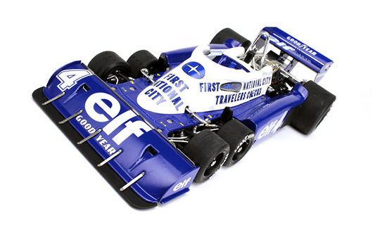 Tyrrell P34 GP. Mónaco nº 4 Patrick Depailler (1977) True Scale TSM141809 1:18 