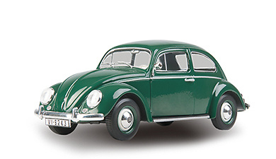 Volkswagen Escarabajo 1200 Standard (1960) Salvat 1/24 