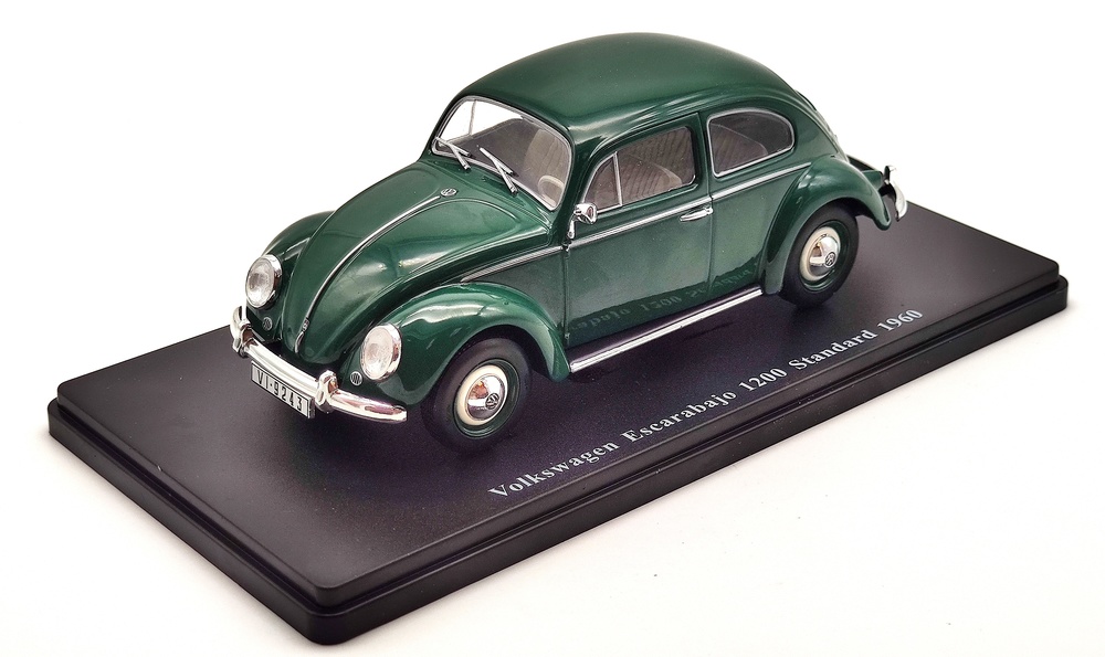 VW Escarabajo tipo 1 1950 listo modelo 1:43 