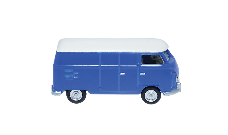 Maqueta de la Volkswagen T1 combi van de 1960 fabricada por Minialuxe en miniatura a escala 1/66 