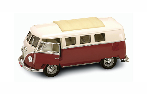 Volkswagen T1 Microbus Techo Cerrado (1962) Lucky Die Cast 92328 1:18 