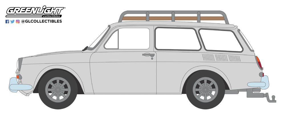 Volkswagen Type 3 Squareback (1968) Greenlight 29910-D 1/64 