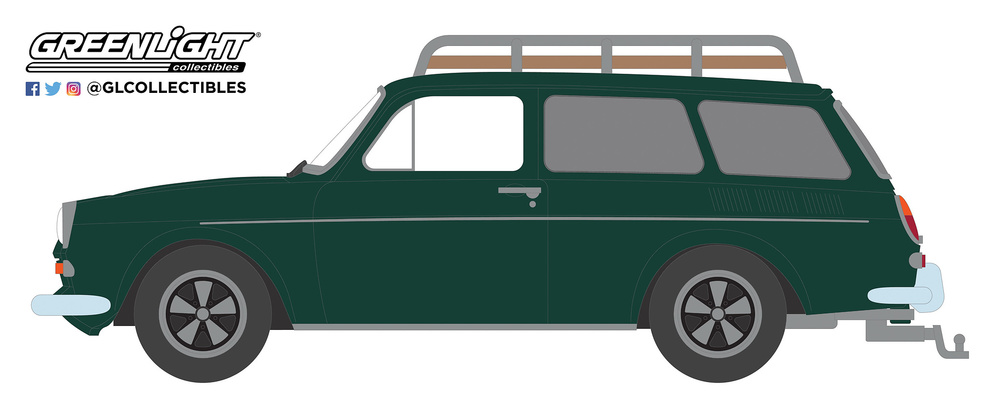 Volkswagen Tipo 3 Squareback (1969) Greenlight 29970B 1/64 